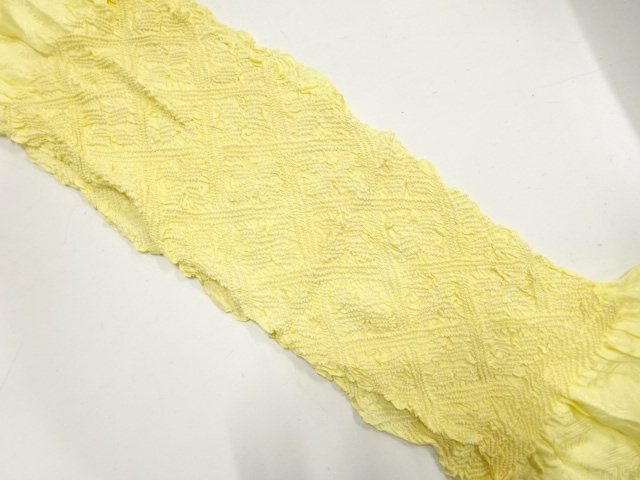 正絹　絞り　帯揚げ